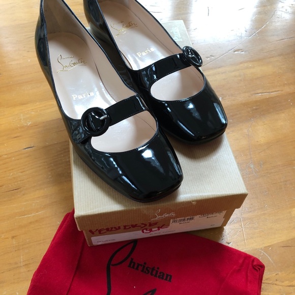 christian louboutin mary jane flats christian louboutin mary jane flats